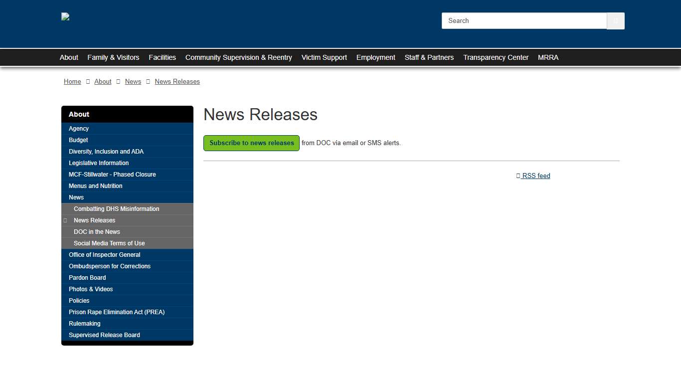 DOC / Department of Corrections